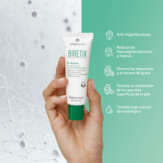 Biretix Tri-Active Gel Anti-Imperfecciones X 50 Ml