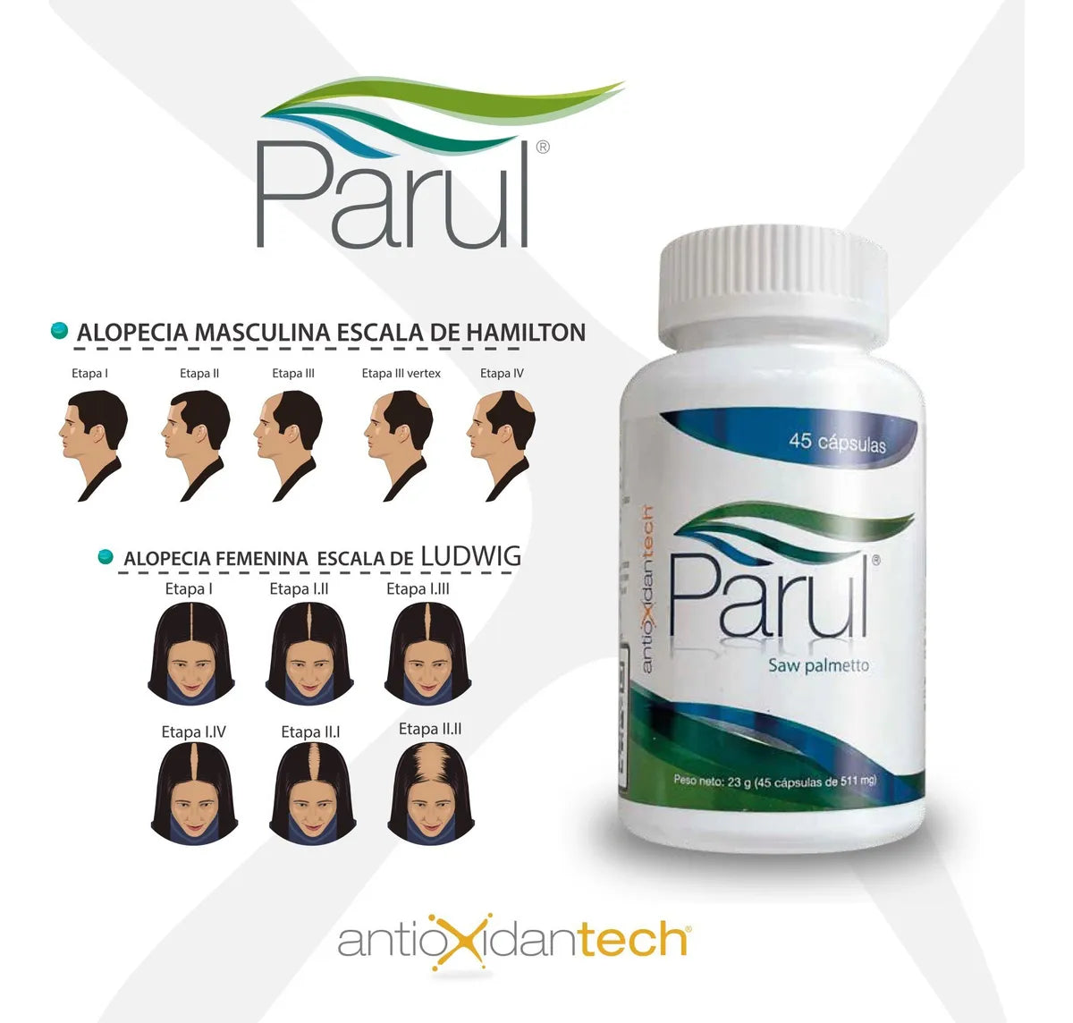 Paru Tabletas Suplemento *45 Cap