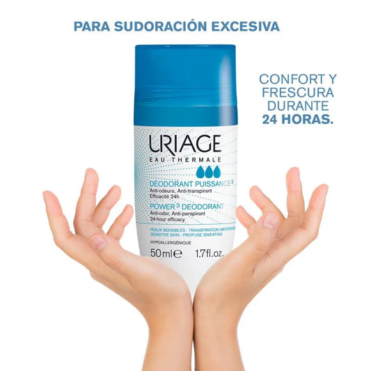 Uriage Deodorant Tri-Actif Roll-On * 50 Ml