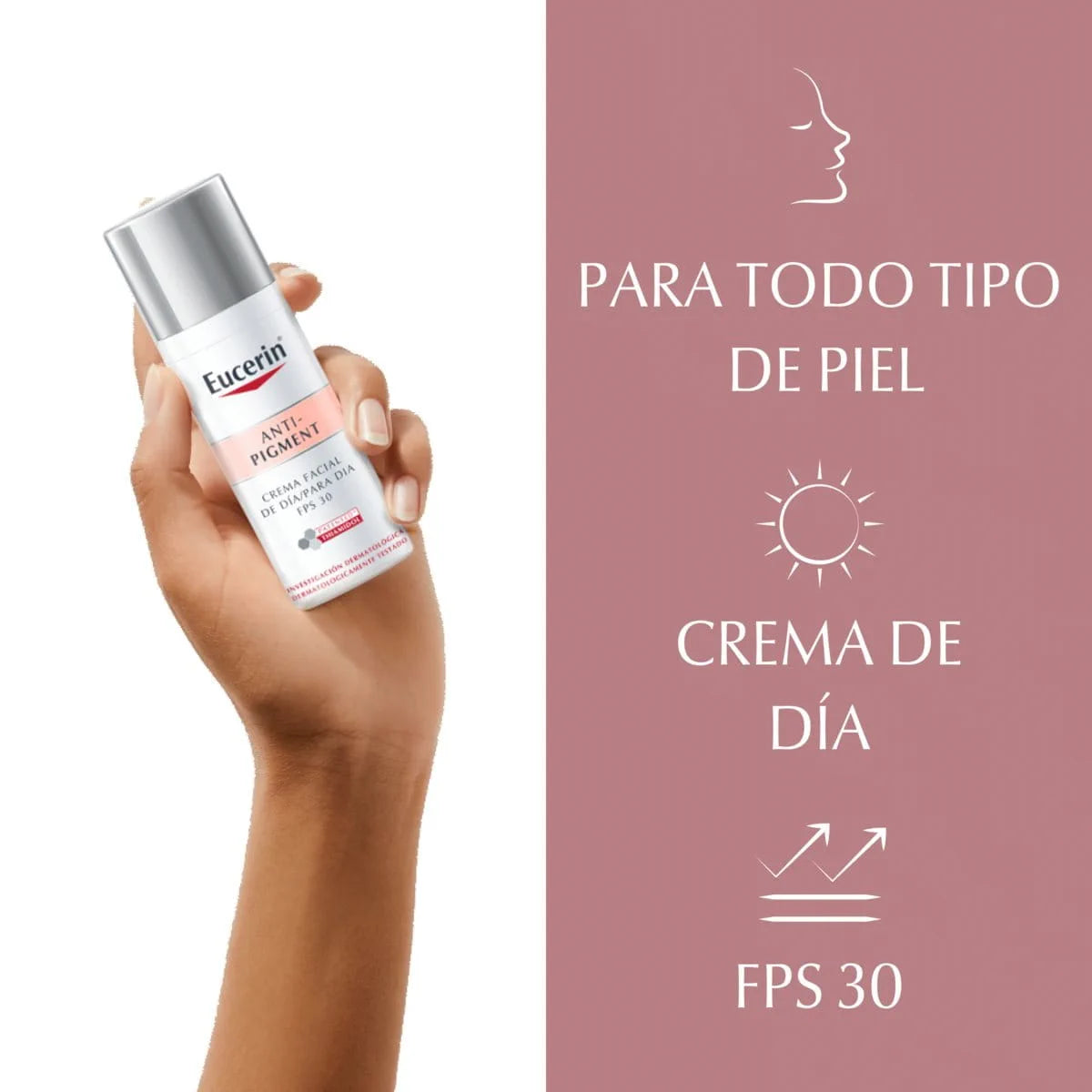 Eucerin Antipigment Crema Facial De Dia Fps 30 *50ml