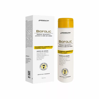 Biofolic Shampoo Amarillo Control Caspa *240ml