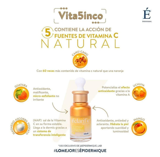 Éclarifie Suero Iluminador de Vitamina C 30 ml