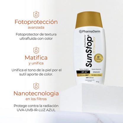 SunStop Fotorpotector Oil Free SPF50+ 55 gr