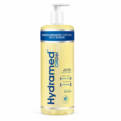 Hydramed Oil Gel Dermolimpiador De Ducha  * 475 Ml